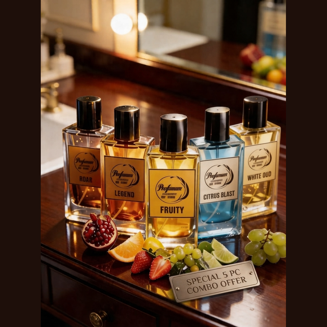 AY Perfumery Luxury Perfume Combo Set (5 x 100 ML)