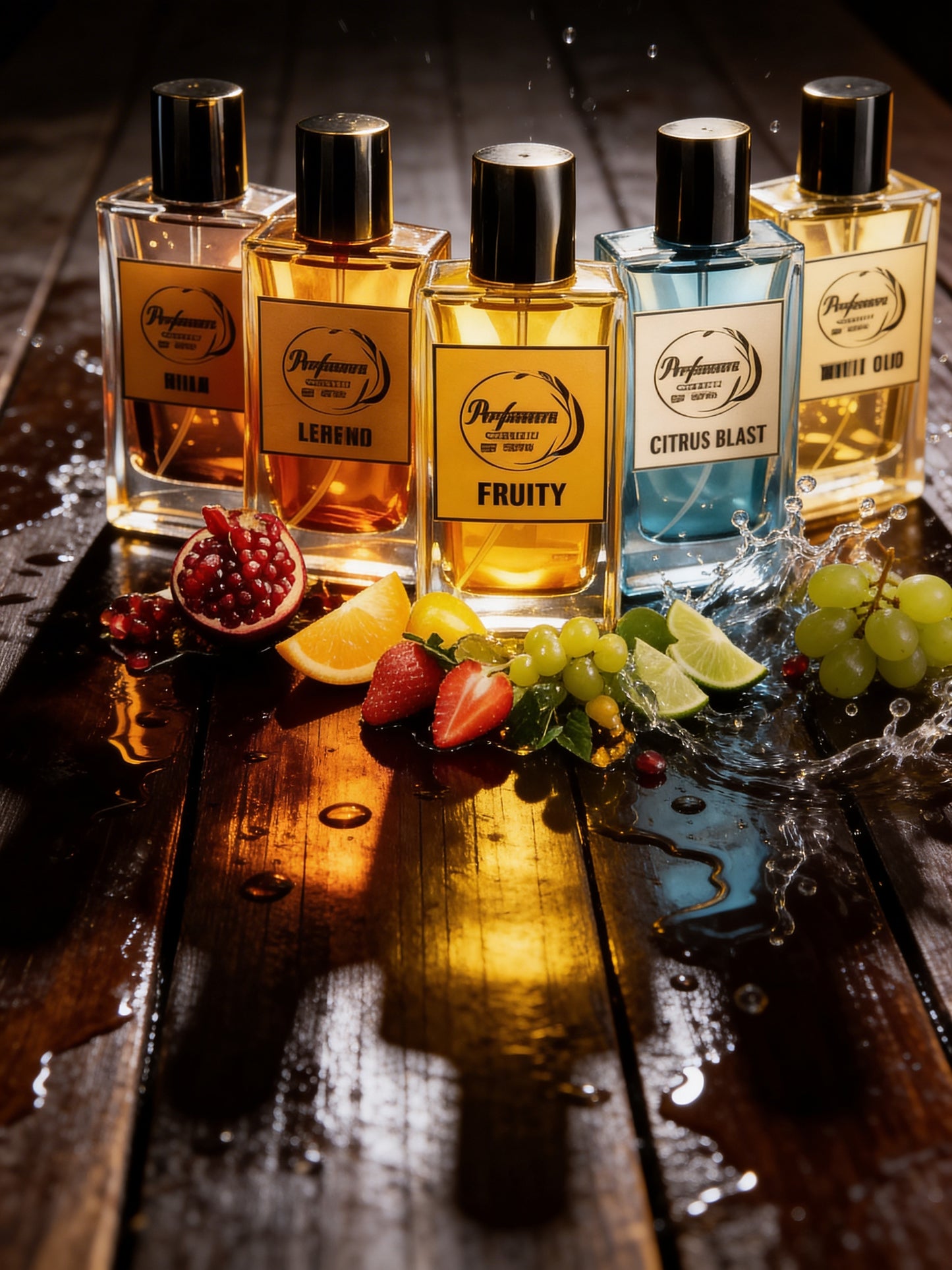 5*100 ml parfum
